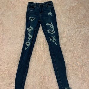 American eagle 4 x-long blue Jean